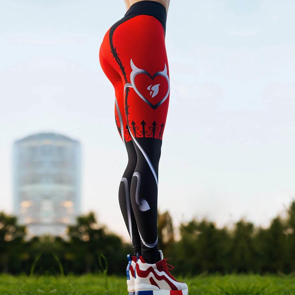 Herzförmige Leggings