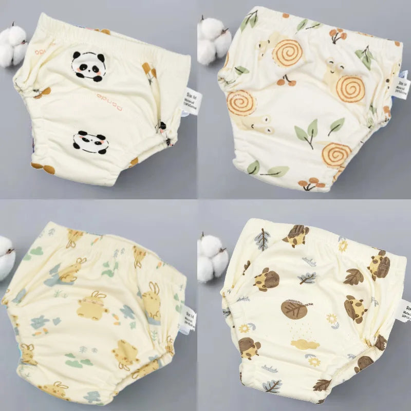 4 PEÇAS - Fraldas Impermeáveis