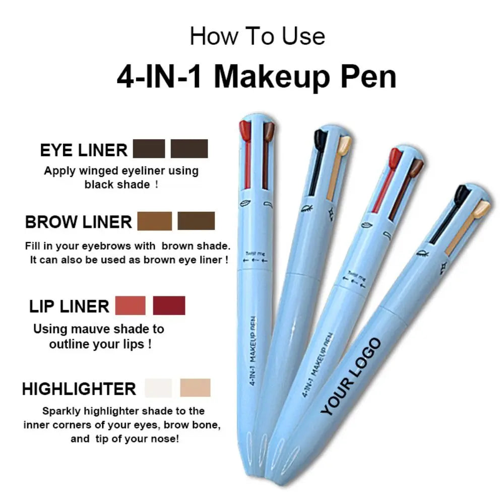 Pincel Glamour Master - 4 em 1