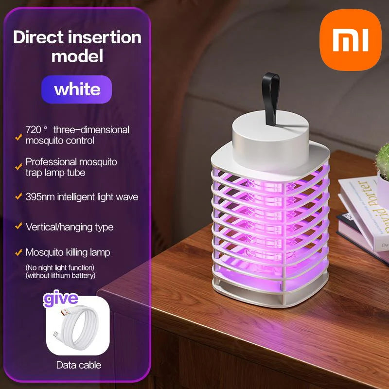 Xiaomi Intelligent Mosquito Lamp Sound Volume As Low As 25dB360° Hurricane Ring-shaped Mosquito Suction Portable Mosquito Light