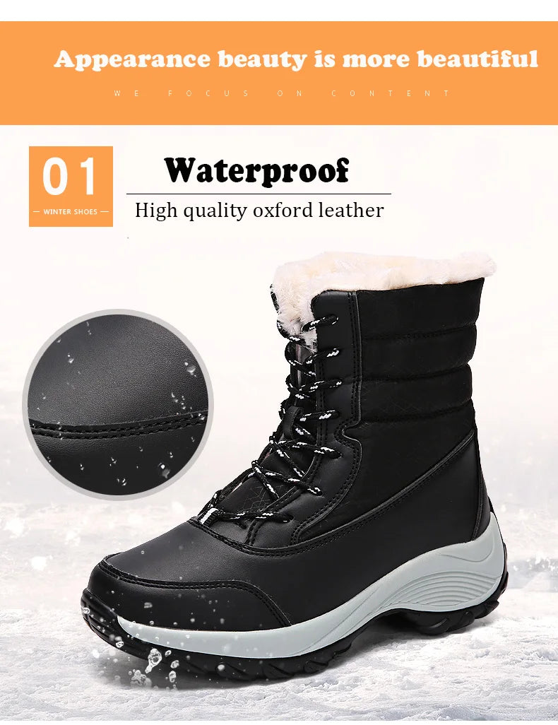 Botas Fashion Neve