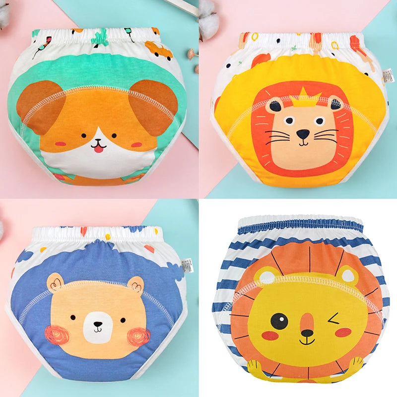 4 PEÇAS - Fraldas Impermeáveis