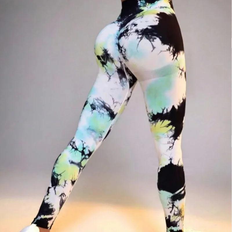 Novas calças Leggings de secagem rápida justas cintura alta sem costura leggings levantamento de quadril