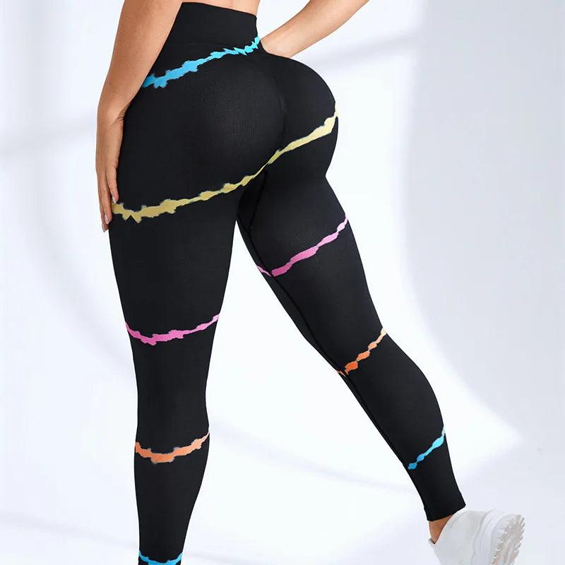 Novas calças Leggings de secagem rápida justas cintura alta sem costura leggings levantamento de quadril