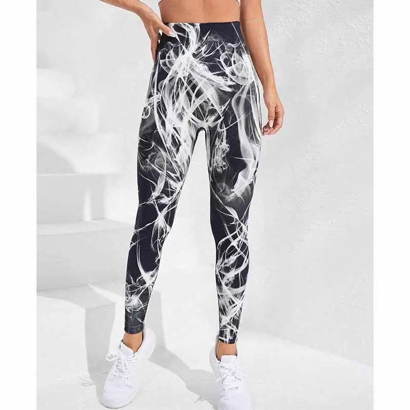 Novas calças Leggings de secagem rápida justas cintura alta sem costura leggings levantamento de quadril