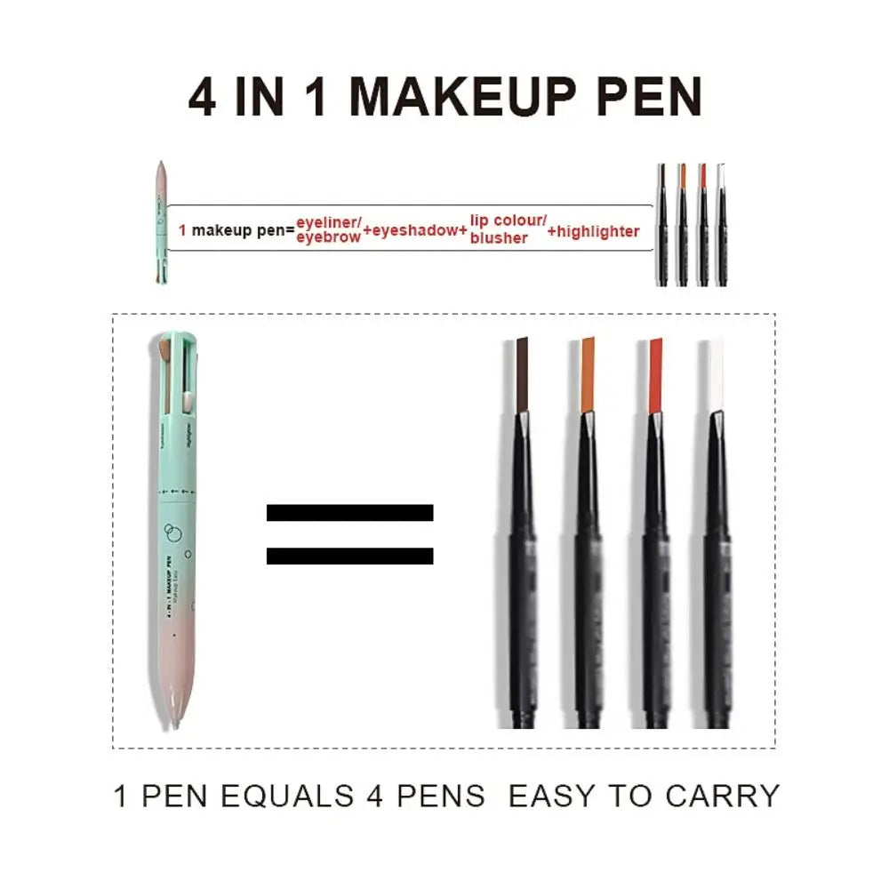 Pincel Glamour Master - 4 em 1