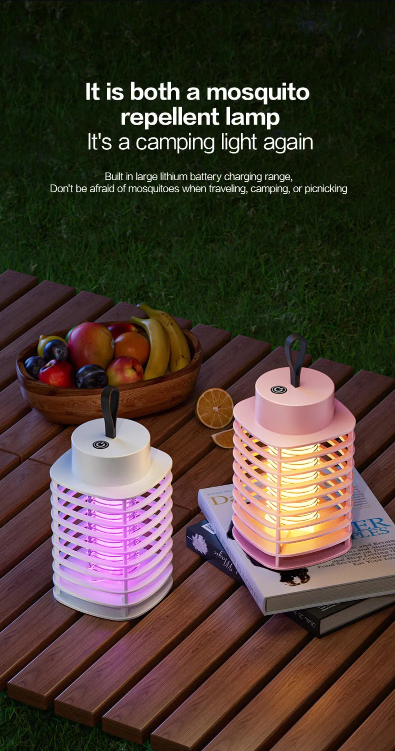 Xiaomi Intelligent Mosquito Lamp Sound Volume As Low As 25dB360° Hurricane Ring-shaped Mosquito Suction Portable Mosquito Light