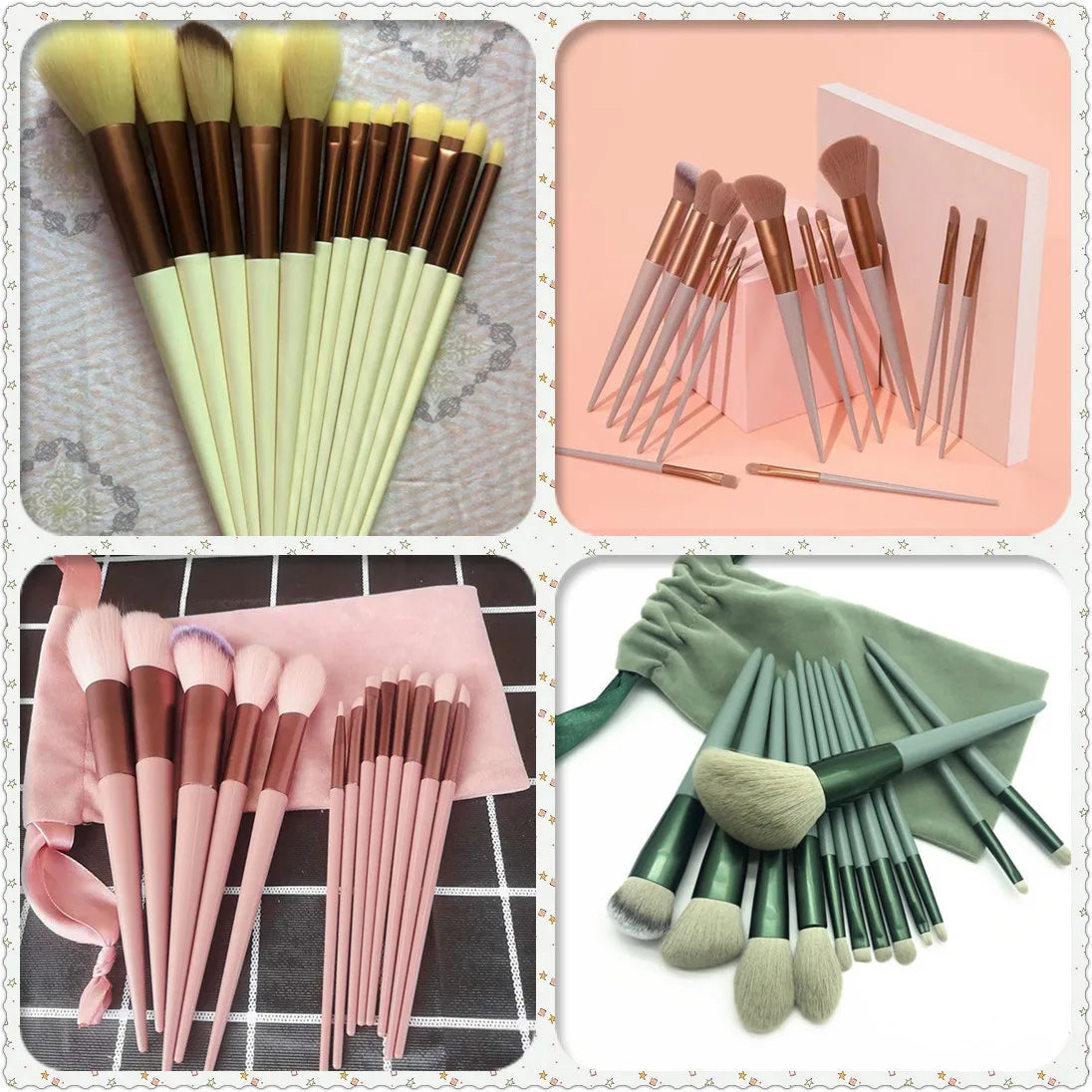 Conjunto de Sonhos 13 Pincéis