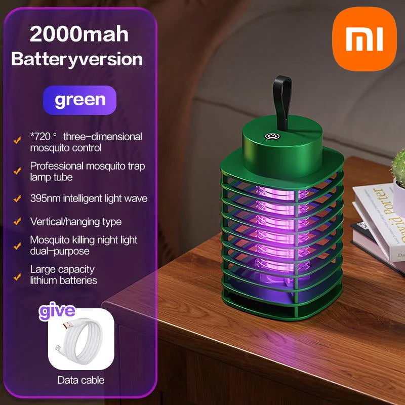 Xiaomi Intelligent Mosquito Lamp Sound Volume As Low As 25dB360° Hurricane Ring-shaped Mosquito Suction Portable Mosquito Light