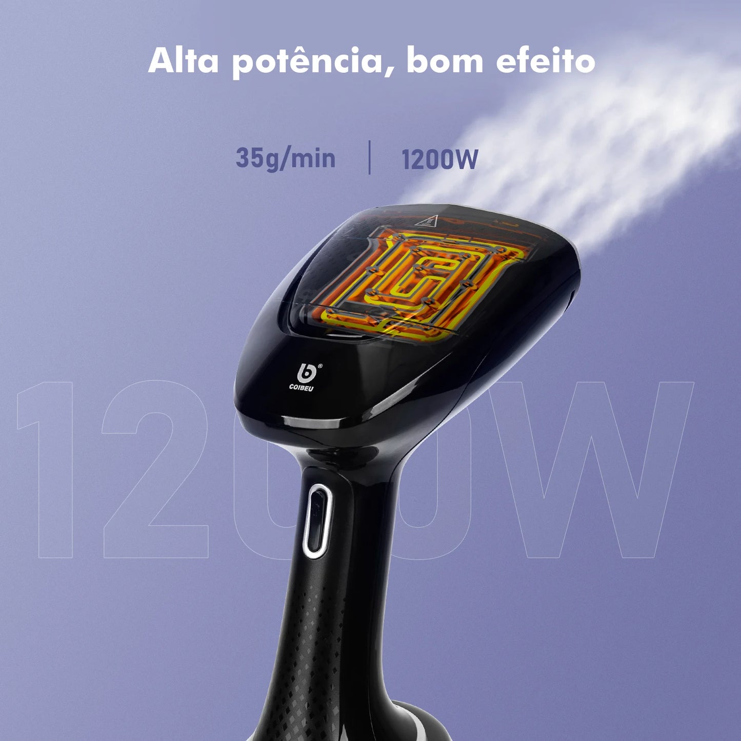 Bügeleisen, Bügeleisen für Kleidung, tragbares Bügeleisen, Bügeln von Kleidung, Bügeleisen, Dampfgarer, aus Brasilien