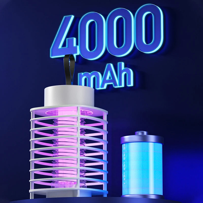 Xiaomi Intelligent Mosquito Lamp Sound Volume As Low As 25dB360° Hurricane Ring-shaped Mosquito Suction Portable Mosquito Light