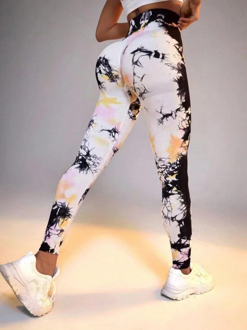 Novas calças Leggings de secagem rápida justas cintura alta sem costura leggings levantamento de quadril