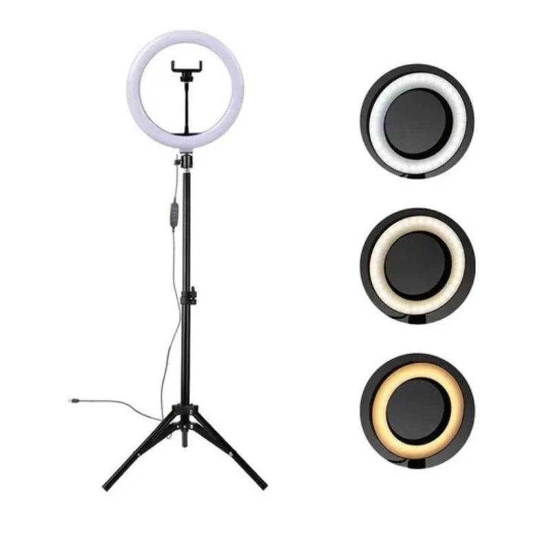 DAFUSHOP Light Ring Light 26cm 10 Inch Led Illuminator + Tripod 2M Professional Professional Photos Lighting FAST SHIP