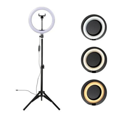 DAFUSHOP Light Ring Light 26cm 10 Inch Led Illuminator + Tripod 2M Professional Professional Photos Lighting FAST SHIP