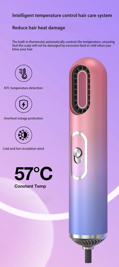 Airflow Style Haartrockner Haarstyling-Tool 3IN1 Haarfön Lockenkamm Bürste Volumizer Haarglätter Haartrockner 2025 NEU