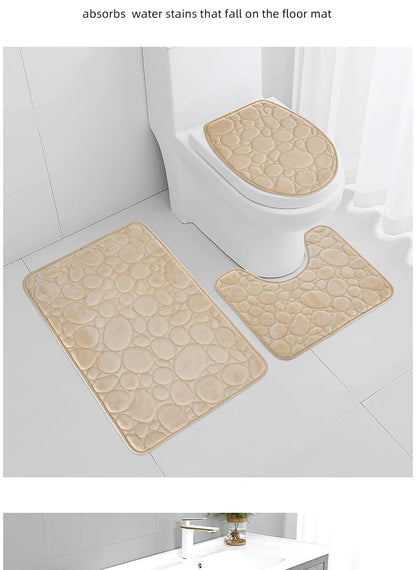 Tapetes de banheiro - Absorventes de água