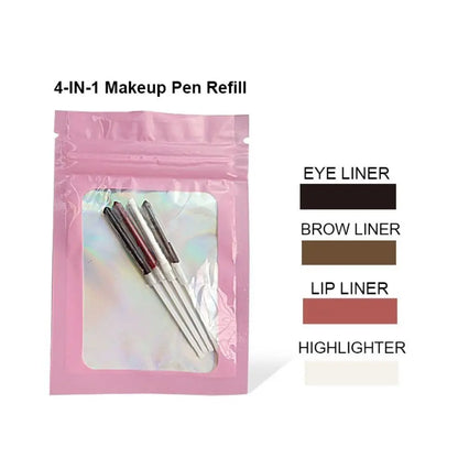 Pincel Glamour Master - 4 em 1