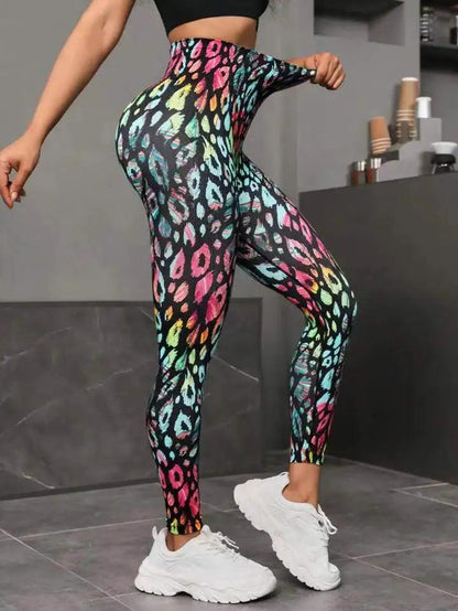 Novas calças Leggings de secagem rápida justas cintura alta sem costura leggings levantamento de quadril