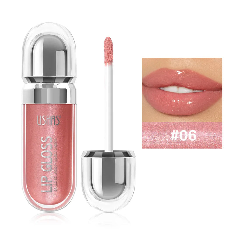 Pearl Liquid Lipstick Long-lasting Non-stick Cup Waterproof Mirror Fine Flash Lip Gloss Moisturize Lip Glaze  Maquiagem Makeup