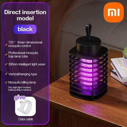 Xiaomi Intelligente Moskitolampe, Lautstärke so niedrig wie 25 dB, 360°-Hurrikan, ringförmiger Mückenabsauger, tragbares Mückenlicht