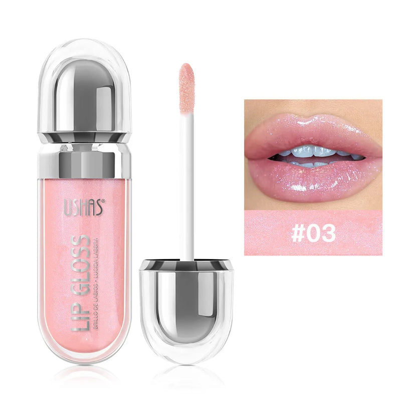 Pearl Liquid Lipstick Long-lasting Non-stick Cup Waterproof Mirror Fine Flash Lip Gloss Moisturize Lip Glaze  Maquiagem Makeup